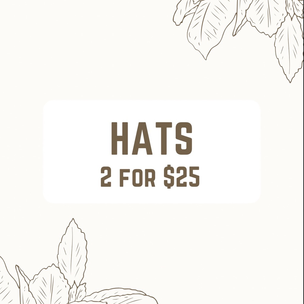 Unisex Spring/Summer Everyday Travel Embroidered Bucket Hats (PICK 2 ITEMS)